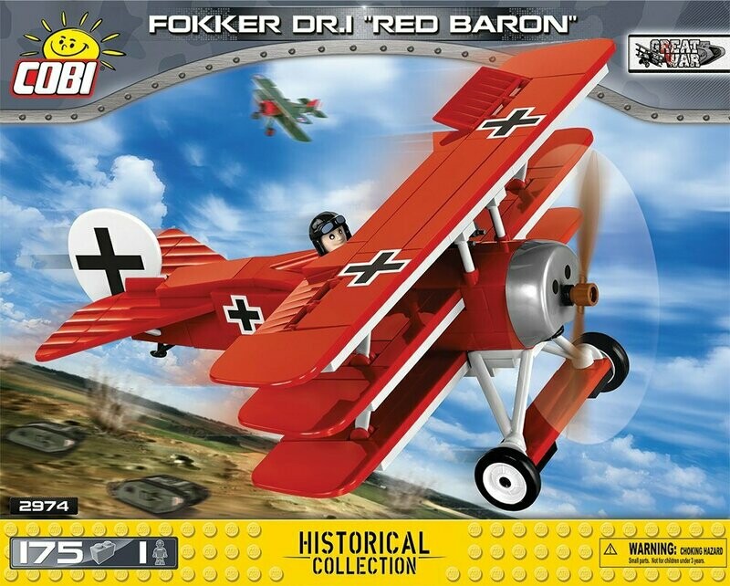 Cobi 2974 - Fokker Dr.1 Red Baron