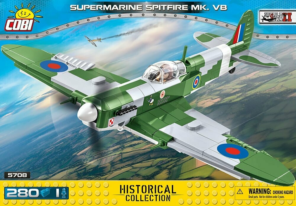 Cobi 5708 - Supermarine Spitfire Mk.VB