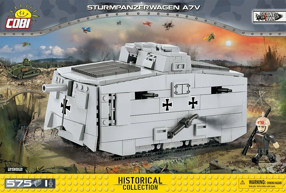 Cobi 2982 - Sturmpanzerwagen A7V