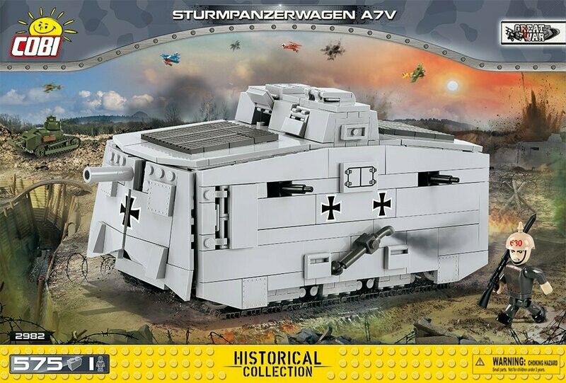 Cobi 2982 - Sturmpanzerwagen A7V