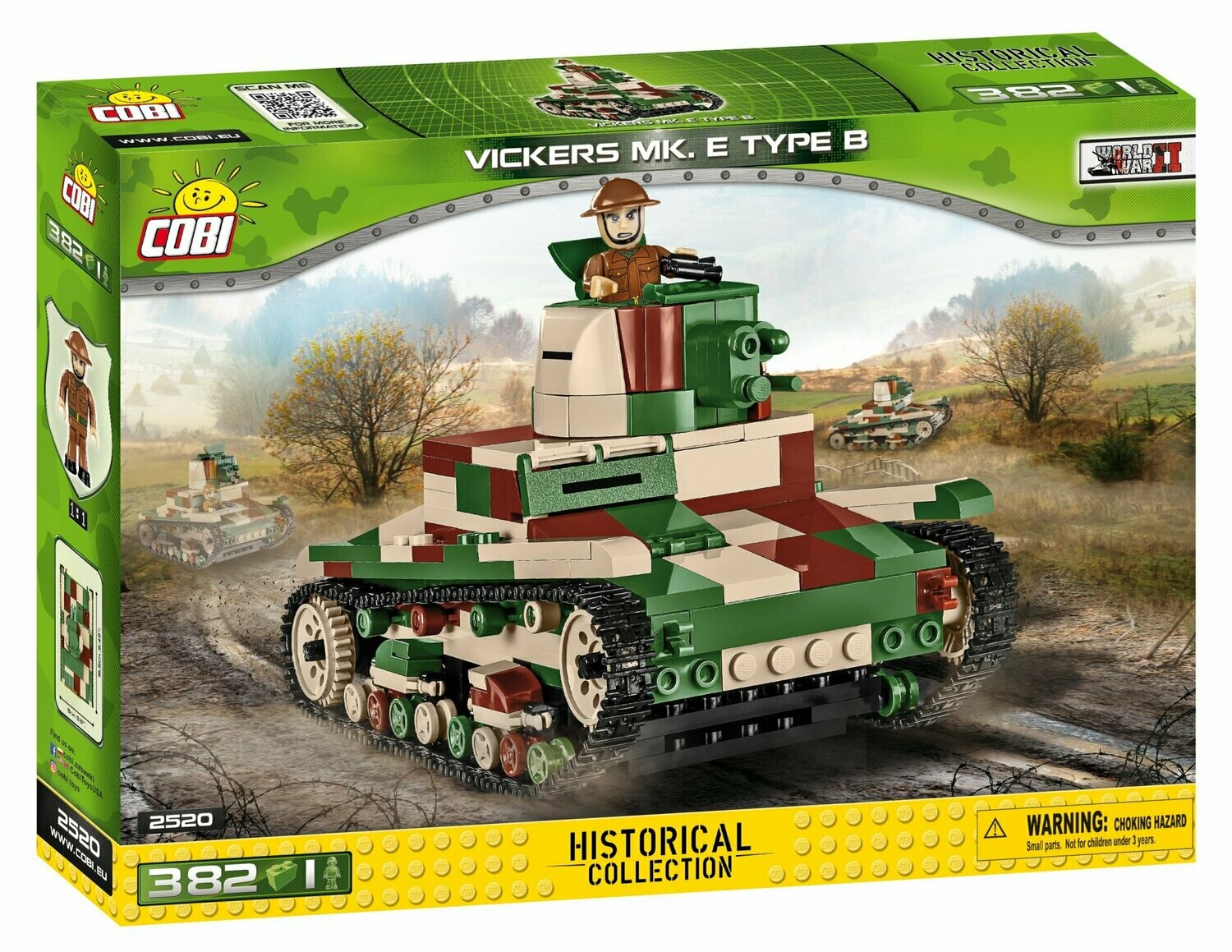 Cobi 2520 - Vickers Mk. E Type B
