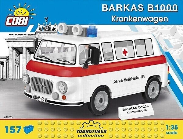Cobi 24595 - Barkas B1000 Krankenwagen