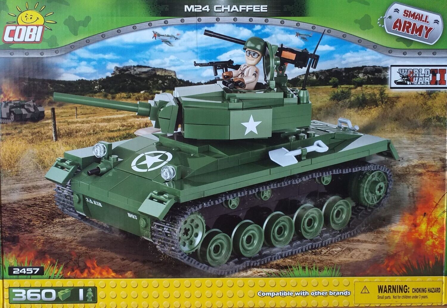 Cobi 2457 - M24 Chaffee