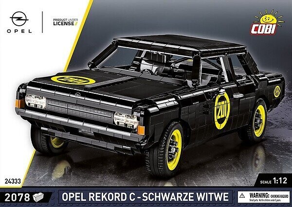Cobi 24333 - Opel Rekord C Schwarze Witwe