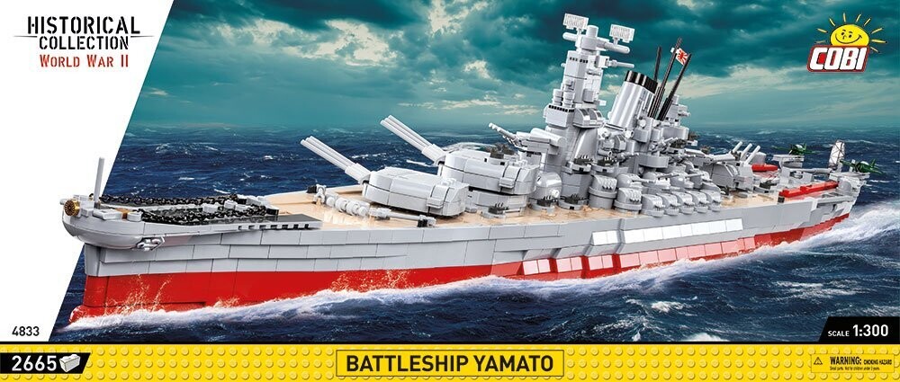 Cobi 4833 - Battleship Yamato