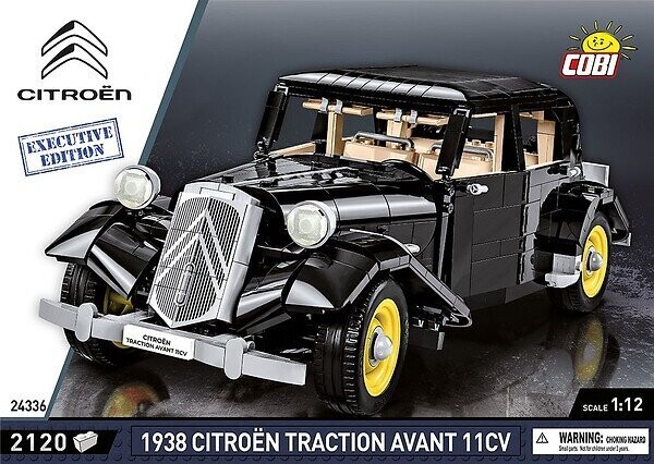 Cobi 24336 - Citroen Traction Avant 11CV 1938 - Executive Edition