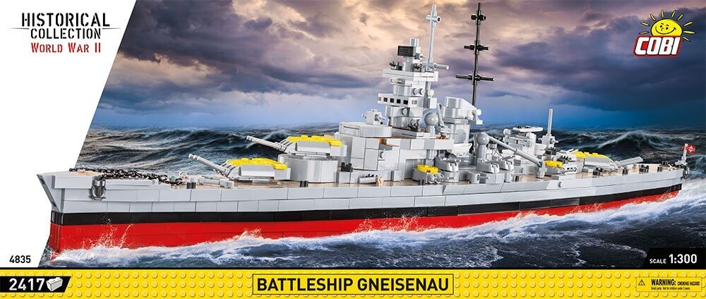Cobi 4835 - Battleship Gneisenau