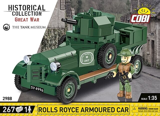 Cobi 2988 - Rolls-Royce Armoured Car 1920 Pattern Mk I