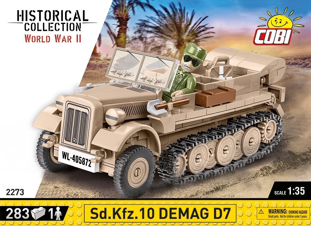 Cobi 2273 - Sd.Kfz 10 Demag D7