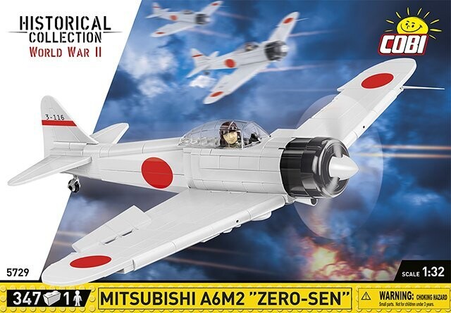 Cobi 5729 - Mitsubishi A6M2 "Zero-Sen"