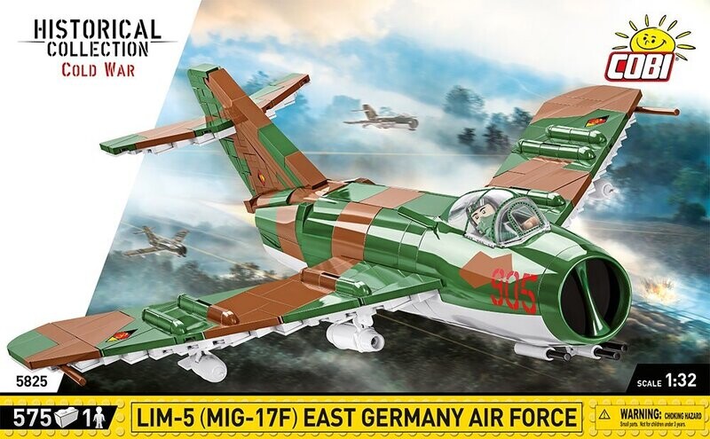 Cobi 5825 - Lim-5 ( MiG-17F ) East Germany Air Force