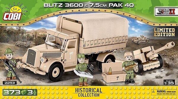 Blitz 3600 & 7,5 cm PaK 40 - Limitierte Auflage