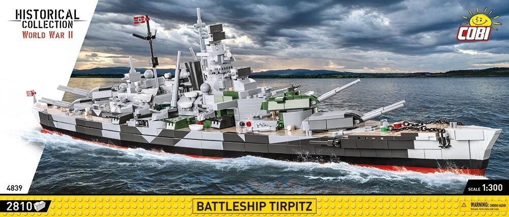 Cobi 4839 - Battleship Tirpitz