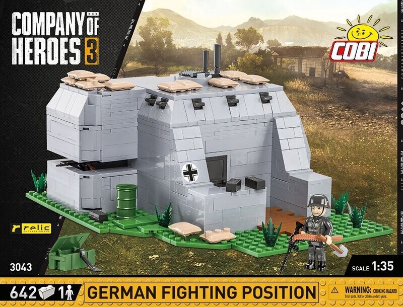 Cobi 3043 - German Fighting Position Cobi 3043 - German Fighting Position