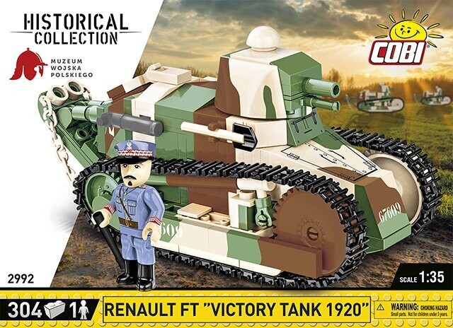 Cobi 2992 - Renault FT "Victory Tank 1920"