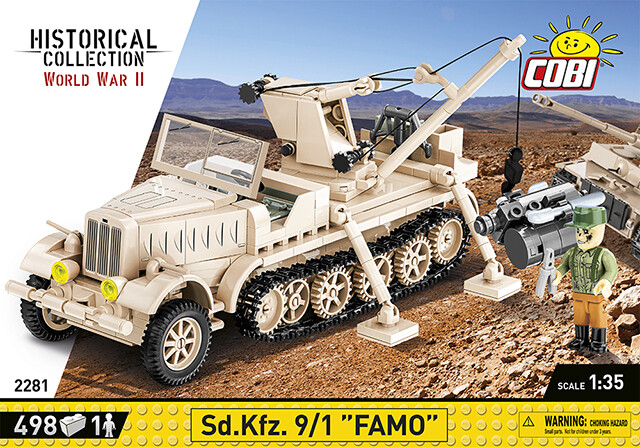 Cobi 2281 - Sd.Kfz. 9/1 Famo