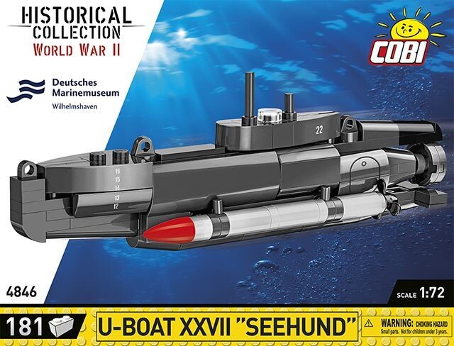 Cobi 4846 - U-Boat XXVII Seehund