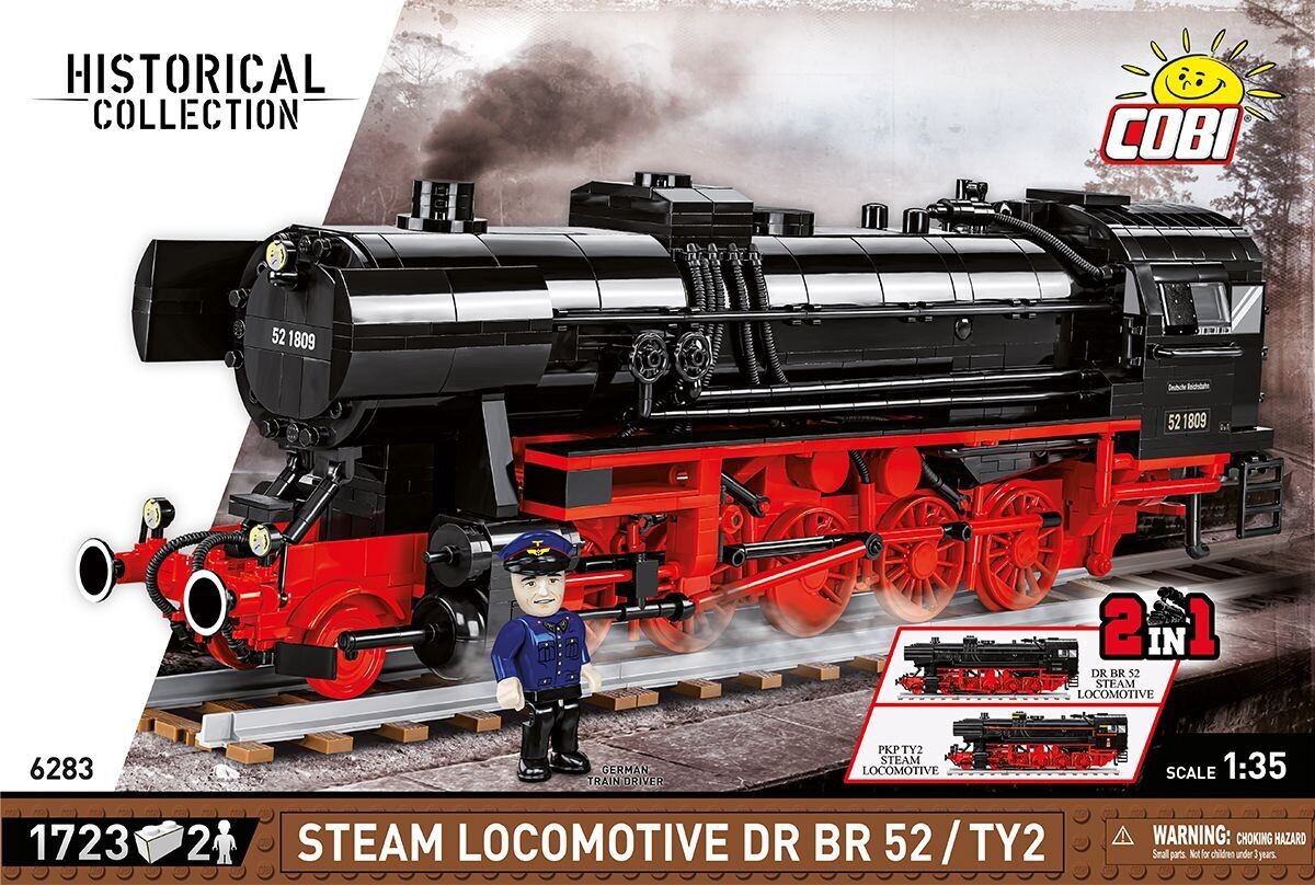 Cobi 6283 - DR BR 52/TY2 Steam Locomotive
