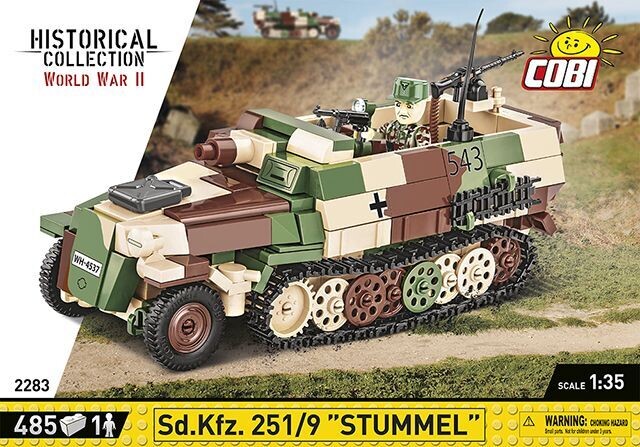 Cobi 2283 - Sd.Kfz. 251/9 Stummel