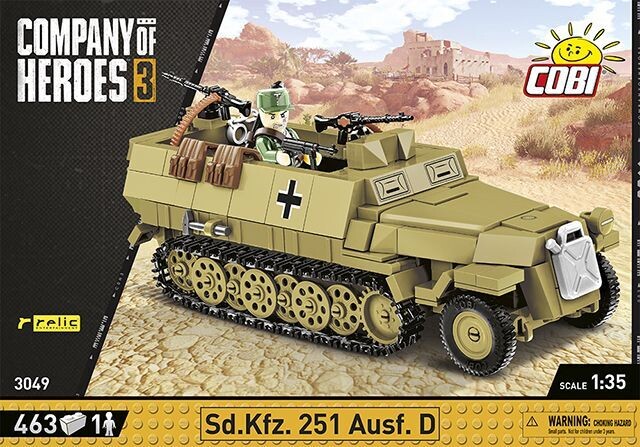 Cobi 3049 - Sd.Kfz. 251 Ausf.D Cobi 3049 - Sd.Kfz. 251 Ausf.D