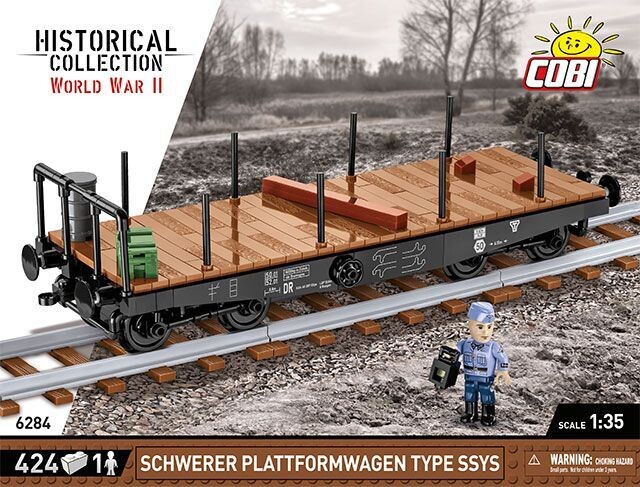 Cobi 6284 - Schwerer Plattformwagen Type SSYS