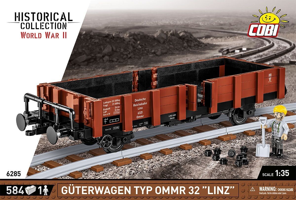 Cobi 6285 - Güterwagen Type Ommr 32 "LINZ"