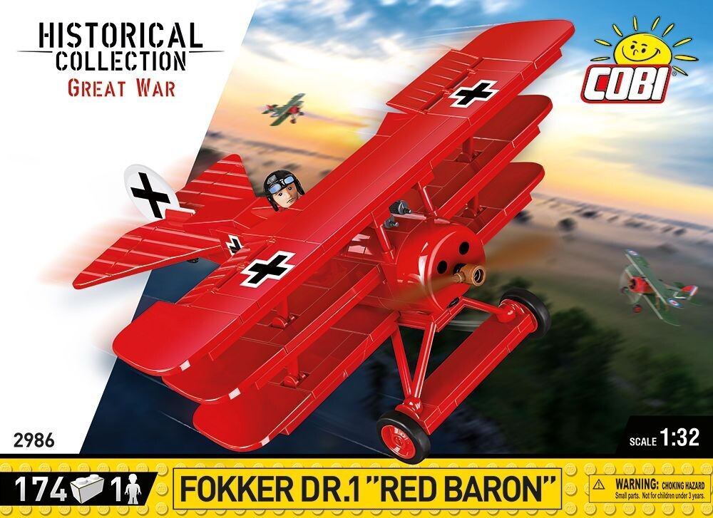 Cobi 2986 - Fokker Dr.1 Red Baron