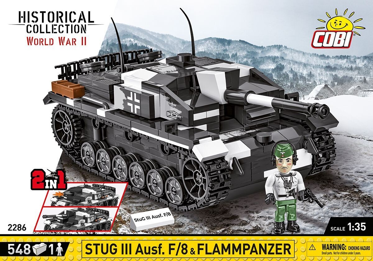 Cobi 2286 - StuG III Ausf.F/8 & Flammpanzer