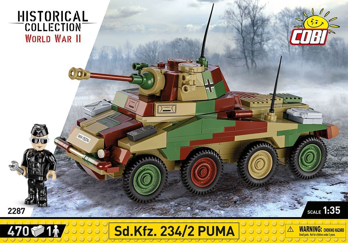 Cobi 2287 - Sd.Kfz. 234/2 Puma