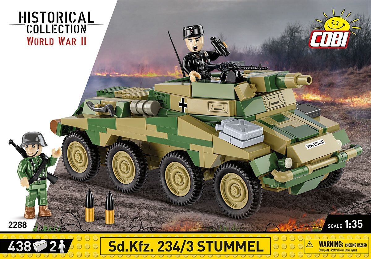 Cobi 2288 - Sd.Kfz. 234/3 Stummel