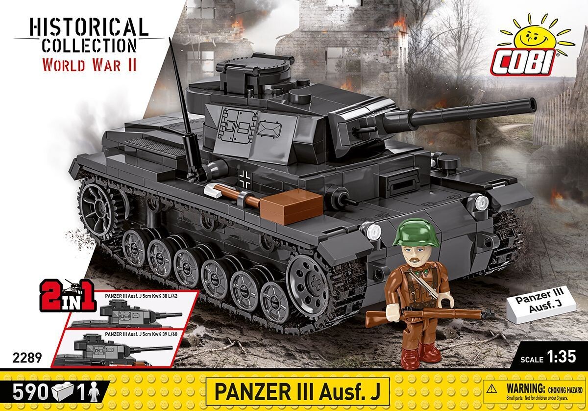 Cobi 2289 - Panzer III Ausf.J