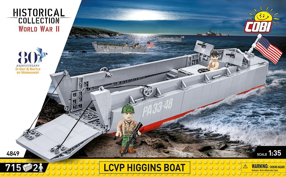 Cobi 4849 - LCVP Higgins Boat