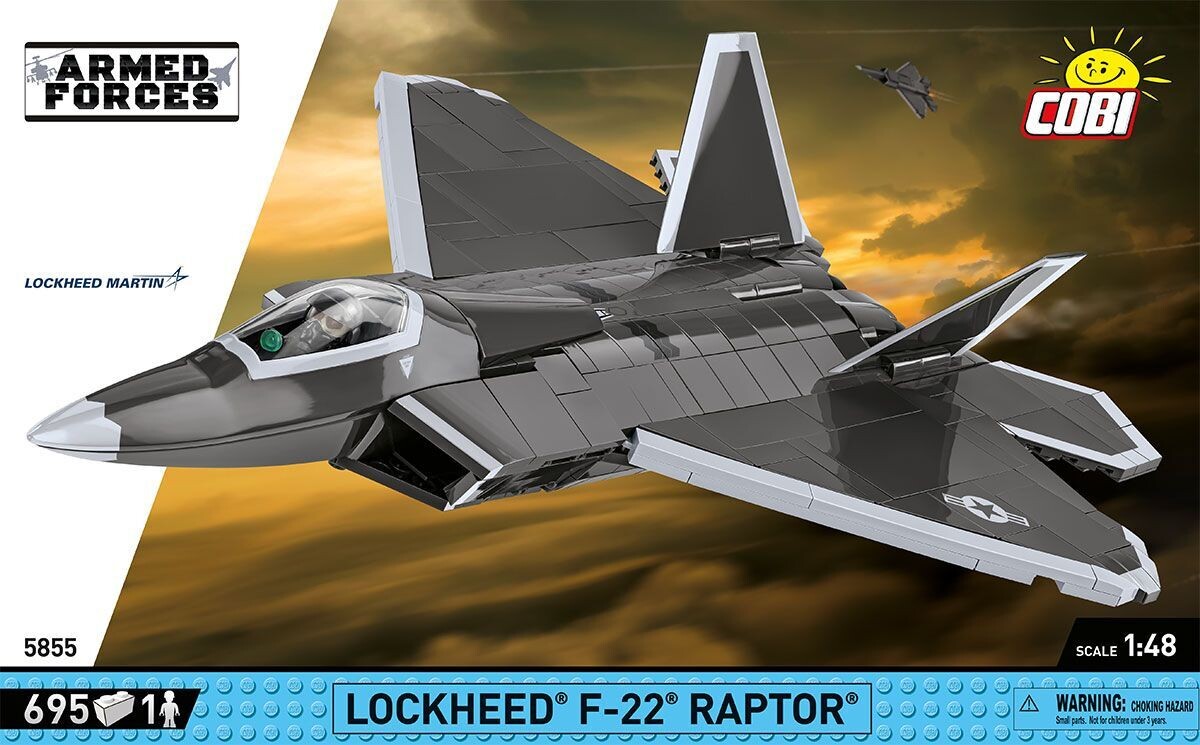 Cobi 5855 - Lockheed F-22 Raptor