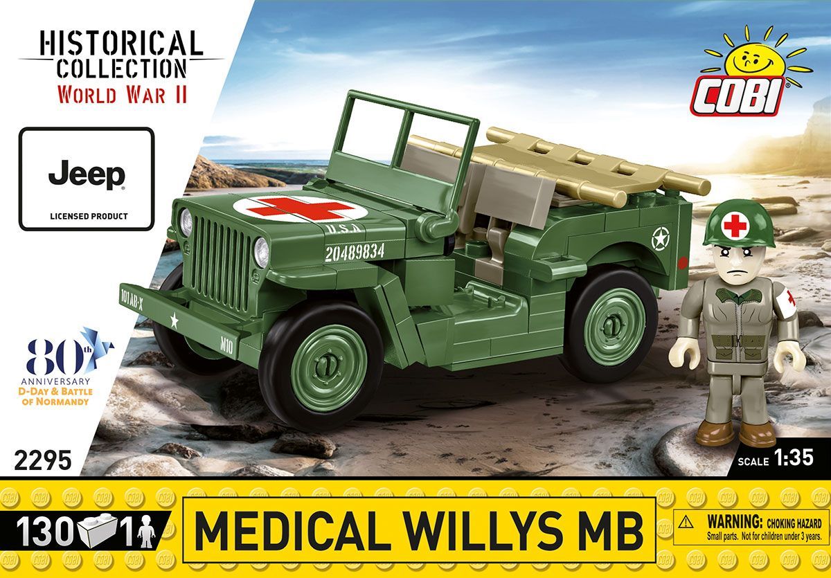 Cobi 2295 - Medical Willys MB