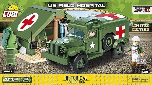 Cobi 2268 - US Field Hospital Limitierte Auflage