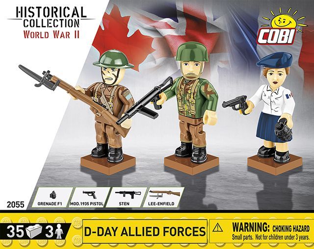 Cobi 2055 - D-Day Allied Forces