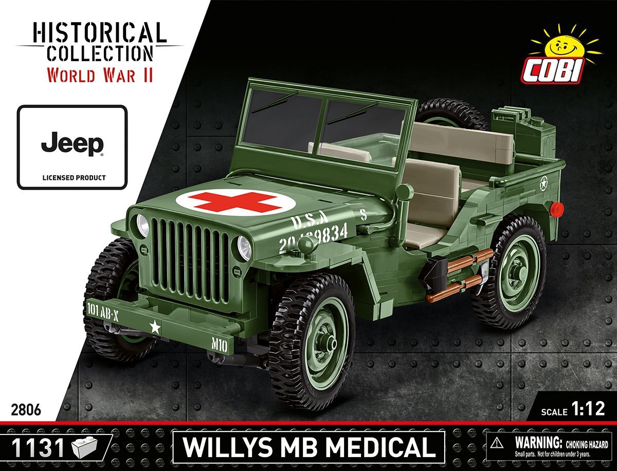 Cobi 2806 - Willys MB Medical