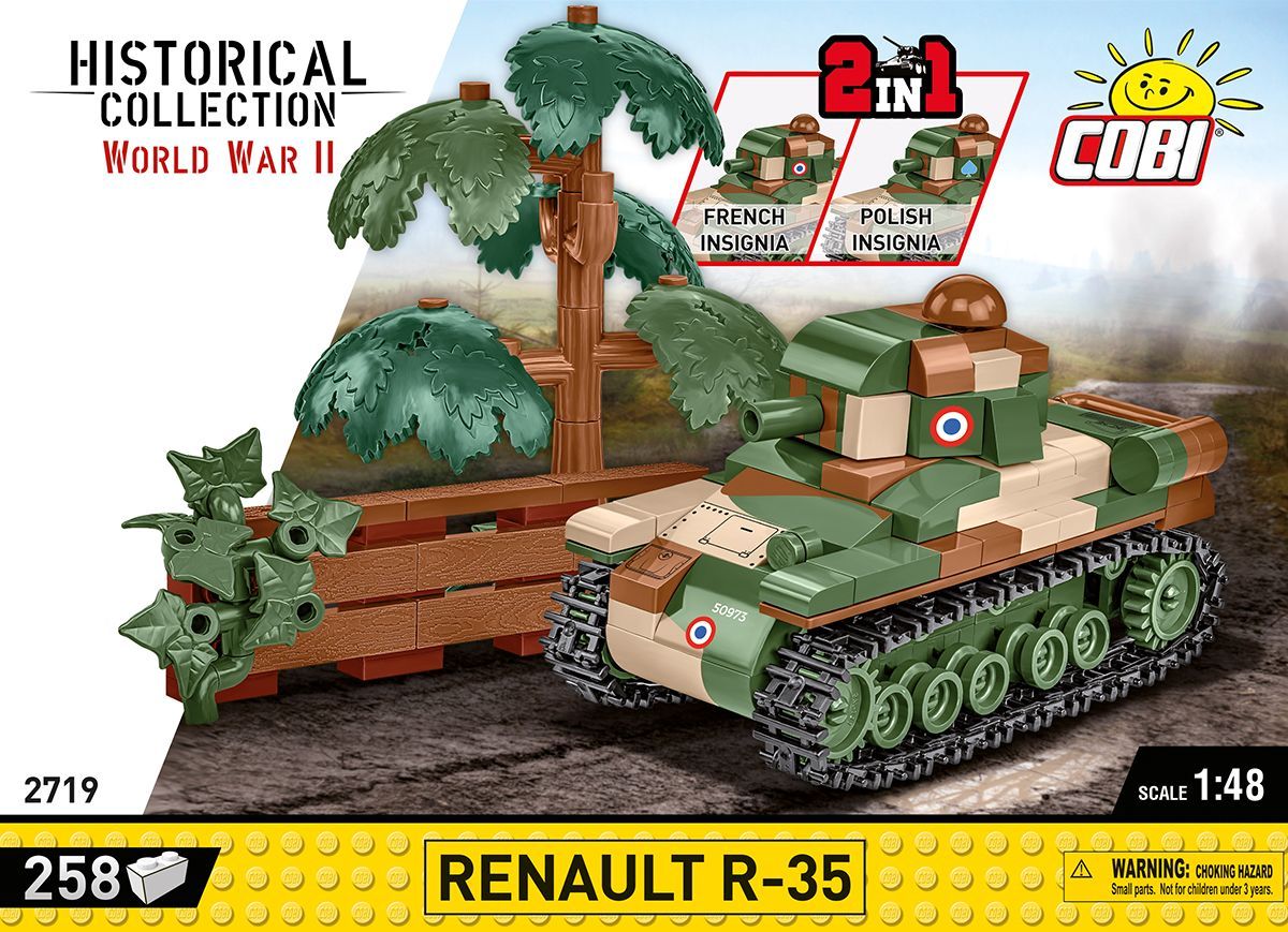 Cobi 2719 - Renault R-35