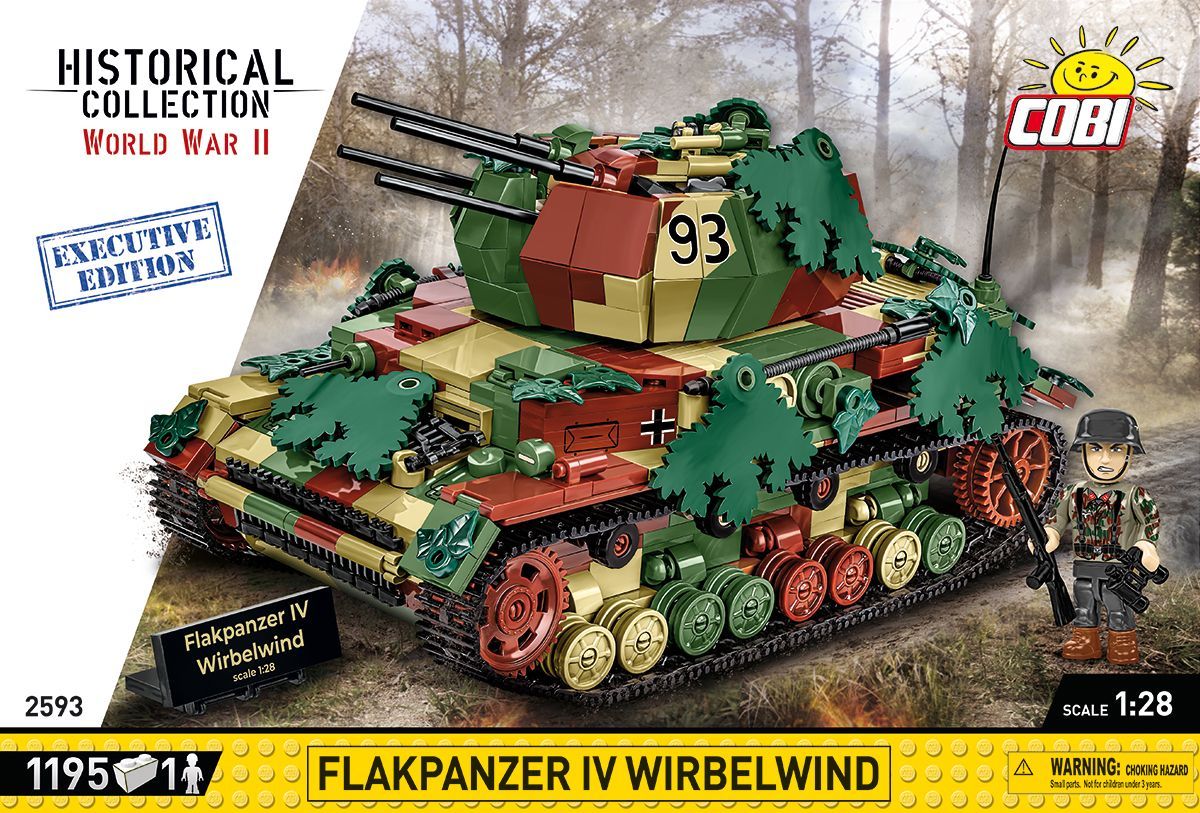 Cobi 2593 - Flakpanzer IV Wirbelwind Executive Edition
