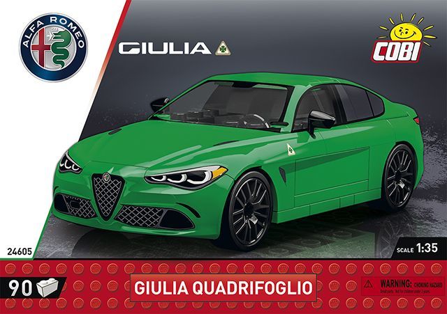Cobi 24605 - Giulia Quadrifoglio