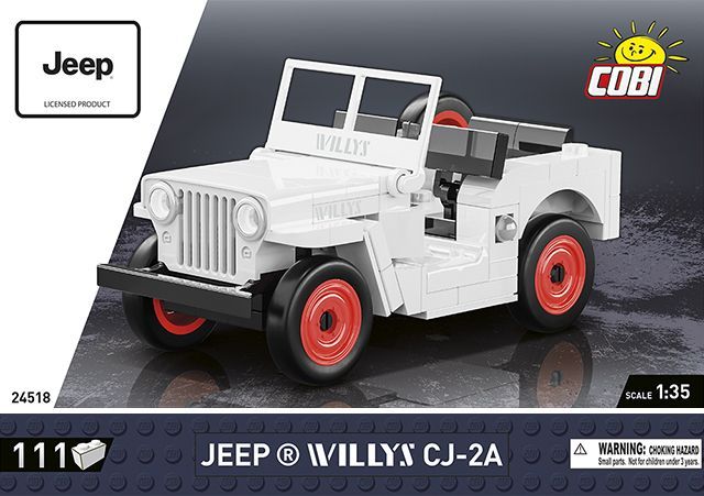 Cobi 24518 - Jeep Willys CJ-2A