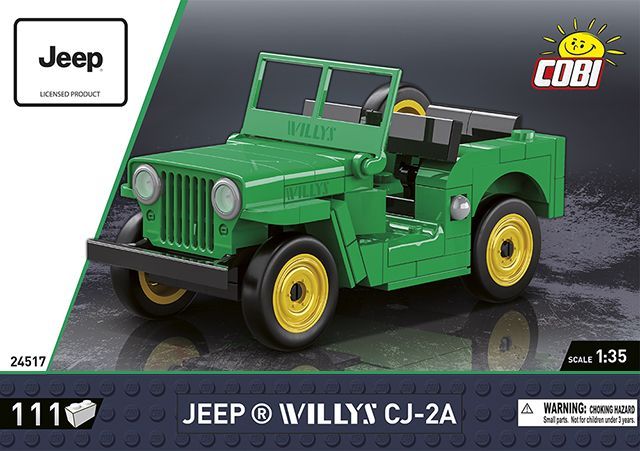 Cobi 24517 - Jeep Willys CJ-2A