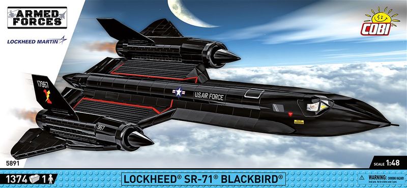 Cobi 5891 - Lockheed SR-71 Blackbird Cobi 5891 - Lockheed SR-71 Blackbird