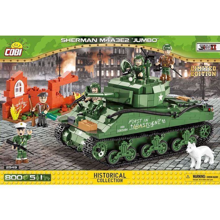 Cobi 2549 - Sherman M4A3E2 Jumbo - Limitierte Auflage