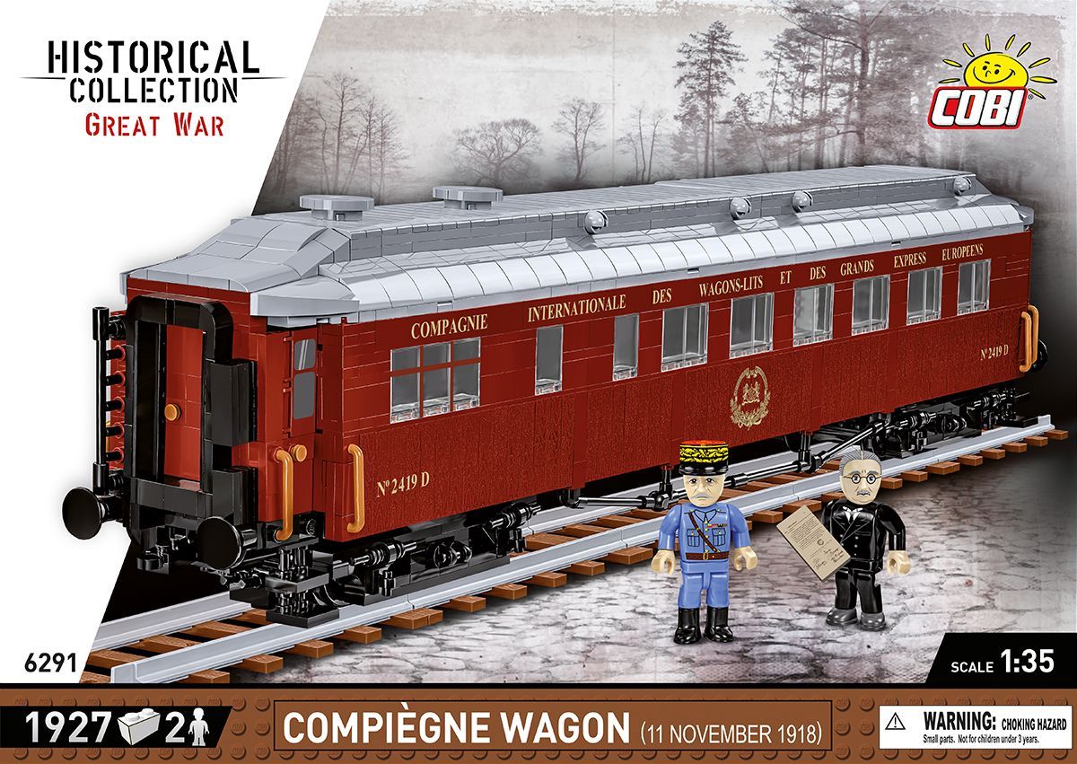 Cobi 6291 - Compiègne Wagon (11 November 1918)