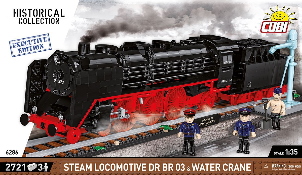 Cobi 6286 - DR BR 03 Dampflokomotive mit Wasserkran Executive Edition