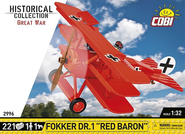 Cobi 2996 - Fokker Dr.1 Red Baron Cobi 2996 - Fokker Dr.1 Red Baron
