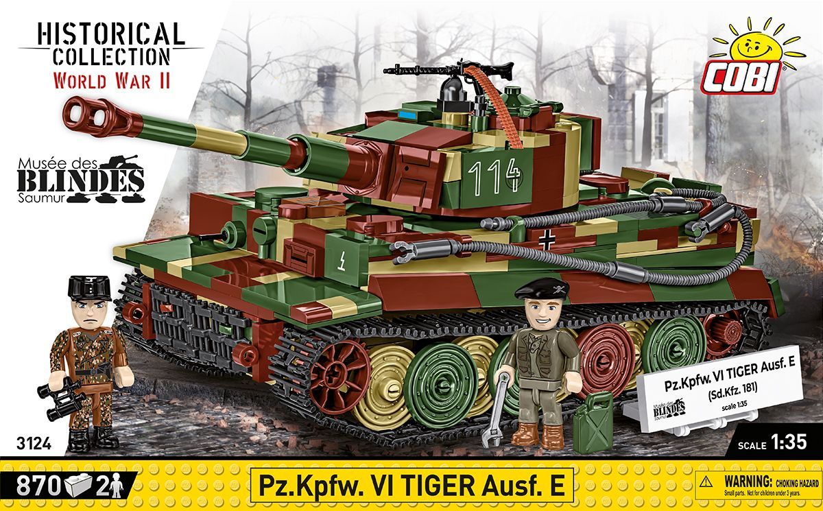 Cobi 3124 - Pz.Kpfw. VI Tiger Ausf. E