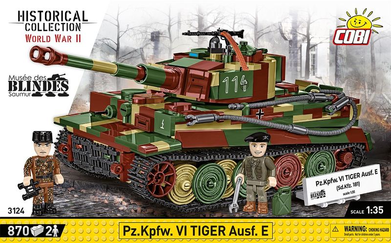 Cobi 3124 - Pz.Kpfw. VI Tiger Ausf. E Cobi 3124 - Pz.Kpfw. VI Tiger Ausf. E