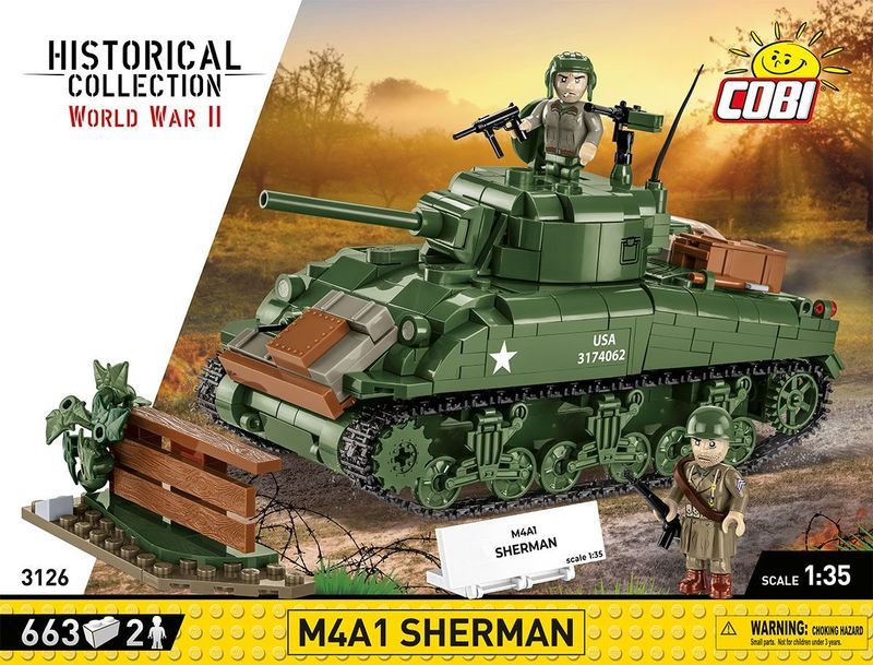 Cobi 3126 - M4A1 Sherman